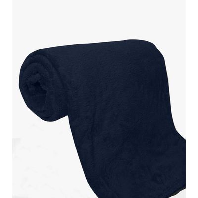 Manta De Microfibra Lisa Casal Rovitex Home Azul UN / Azul