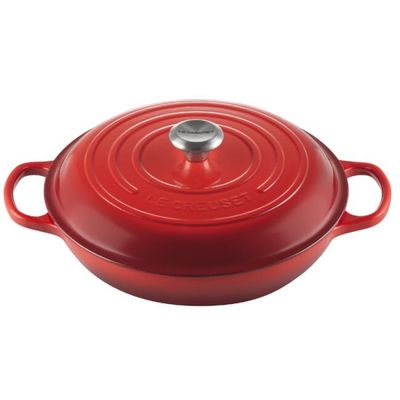 CAÇAROLA LE CREUSET BUFFET SIGNATURE 30CM Vermelho