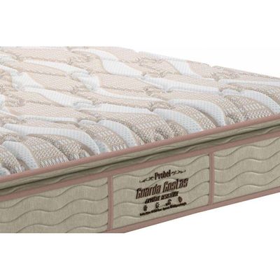 Cama Box Baú CRC King + Colchão Anatômico Probel Extreme Resistence