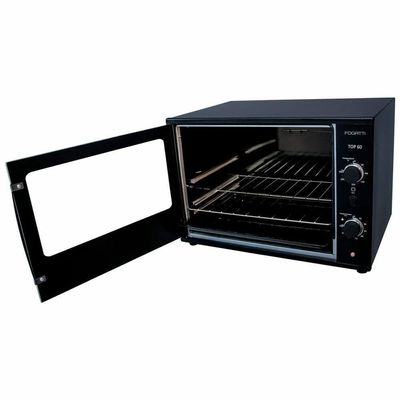Forno Elétrico Top60 De Bancada 60 Litros Fogatti BLACK / 110v