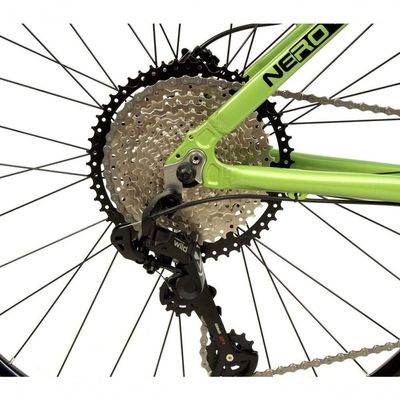 Bicicleta Aro 29 Nero 5 Peças Inteira Absolute 12v Freio Hidráulico Garfo  K7 11-52d Verde 15