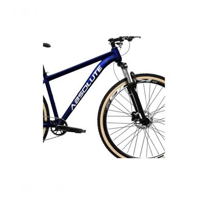 Bicicleta Aro 29 Nero 5 Peças Inteira Absolute 12v Hollowtech Hidráulica  Trava No Guidão Azul 19
