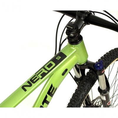 Bicicleta Aro 29 Nero 5 Peças Inteira Absolute 12v Hollowtech Hidráulica  Trava No Guidão Verde 17
