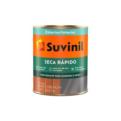Tinta Esmalte Premium Seca Rápido Acetinado Branco 900ml