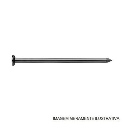 Prego Com Cabeça 1kg 25 Jp X 72 Lpp