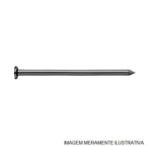 Prego Com Cabeça 1kg 25 Jp X 72 Lpp