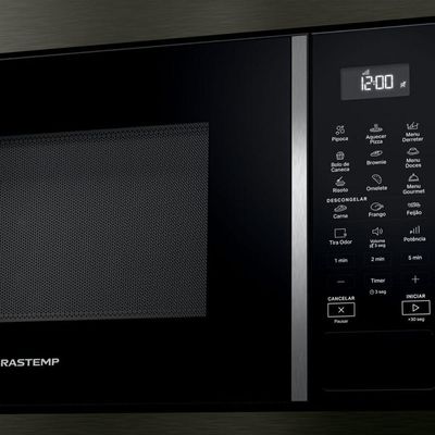 Microondas Brastemp BM146AP de Embutir 32 Litros Eclipse Preto BM146APBNA 220V