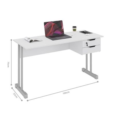 Escrivaninha Master 1.0 Euro Branco