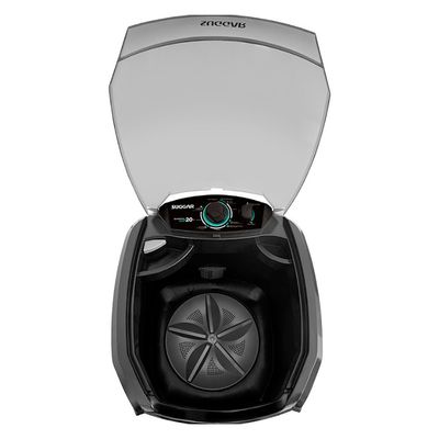 Lavadora de Roupa Semi-Automática Suggar Lavamax Eco 20 KG Preto / 110v