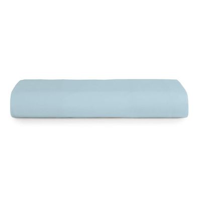 Lençol Com Elástico Solteiro King Altenburg Algodão Lux 200 Fios Azul Etienne