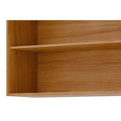 Armário Aéreo Cozinha Modulado áurea C/ 2 Portas 80cm Cinamomo/platina - Mgm