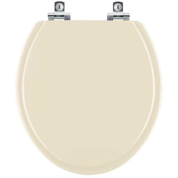 Assento Sanitário Soft Close Convencional Oval Marfim Para Vaso Celite