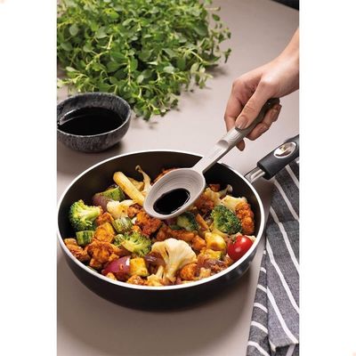 Colher Para Servir Tramontina Softta Em Silicone Cinza 25852160