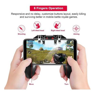 Controle Gamer Manual Com Gatilhos Suporte Celular