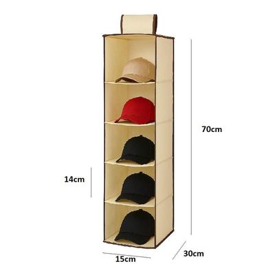 Sapateira Vertical Organizadora Com 5 Divisórias Para Guarda Roupa Closet E Armário