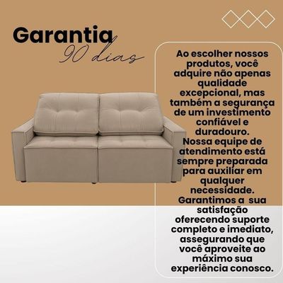 Sofá Retrátil Reclinável 2 Lugares Para Recepção Veludo Oslo marrom