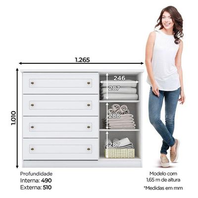 Berço Americano Q Encanto 3820 Retrô Freijó Toq Branco   Qmovi Cômoda Americano Branco Hp Henn