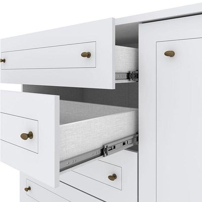 Berço Americano Q Encanto 3820 Retrô Freijó Toq Branco   Qmovi Cômoda Americano Branco Hp Henn