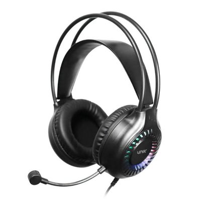 Fone de Ouvido Headset Gamer Vinik Hurricane USB - LED Rainbow - VKHSGHCN