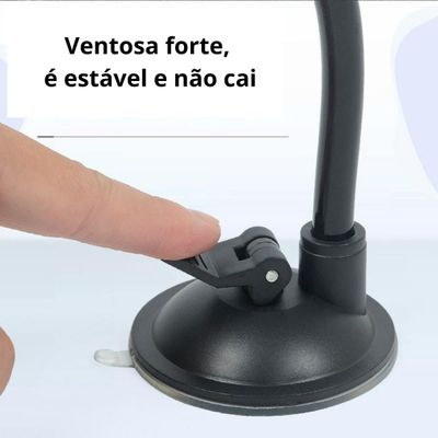 Suporte Universal Veicular Trava Automática Carro Parabrisas
