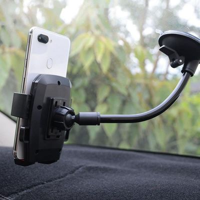 Suporte Universal Veicular Trava Automática Carro Parabrisas