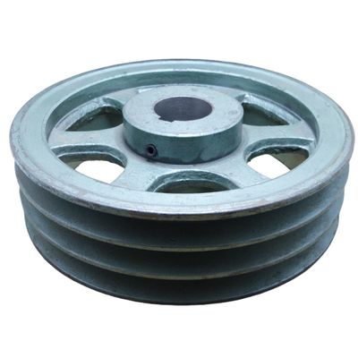 Polia Fr 8.5'' 220 Mm 3B C/ Furo 38 Mm Chaveta 10 Mm Peg Nap80 Nap100