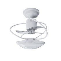 Ventilador de Teto Treviso Branco Bali Control Remoto Bivolt