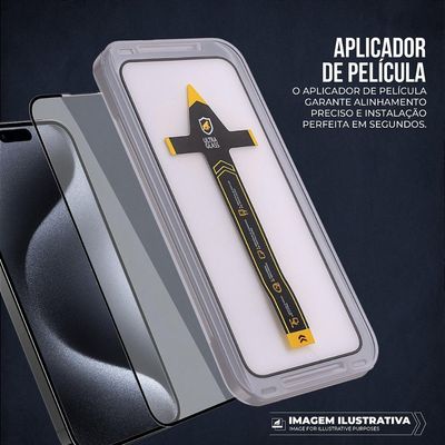 Película para iPhone 17E - Ultra Glass - Preta - Gshield
