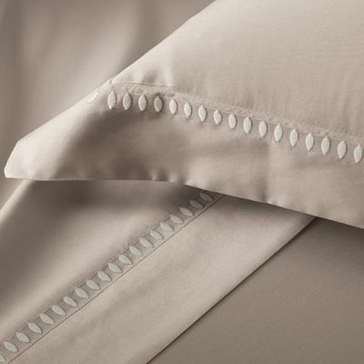 Jogo De Cama Casal Altenburg Bordados Em Cetim 300 Fios Cerclê Branco