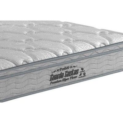 Cama Box Baú King + Colchão Espuma Probel Premium Hiper Firme