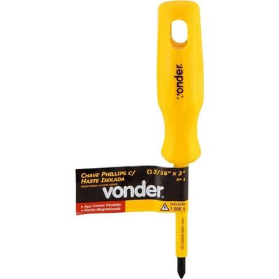 Chave Phillips Com Haste Isolada 3/16 X 3 Vonder