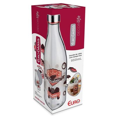 Garrafa para Leite Euro Premium Quality Chocolate  950ml