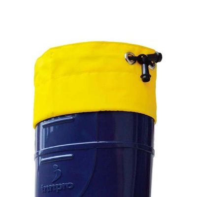 Bota Impermeável Azul Com Polaina Extra Longa Nº39 - Solado Antiderrapante - Innpro