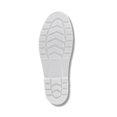 Bota Impermeável Pvc Branca Nº36/37 - Cano 33cm - Solado Antiderrapante