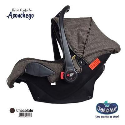 BEBE CONFORTO ACONCHEGO 0 a 13KG CHOCOLATE - PASSEAR BABY