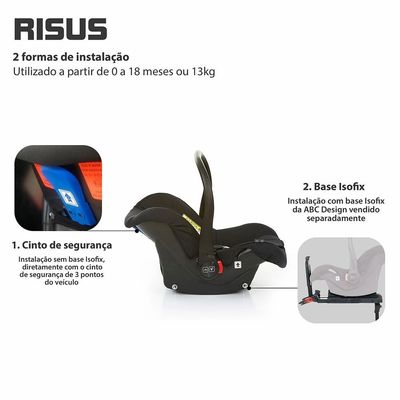 BEBE CONFORTO RISUS BLACK - ABC DESIGN