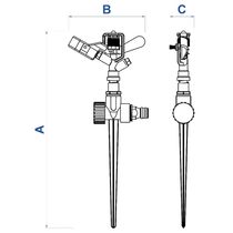 Aspersor de Impulso para Engate Rápido Tramontina
