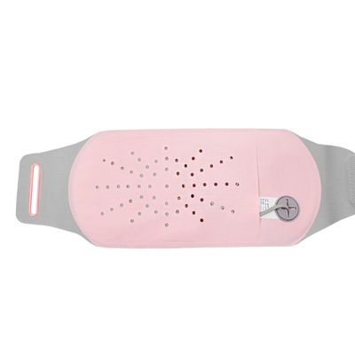 Cinta De Aquecimento Alivio Cólica Menstrual Almofada Esquenta Cor:Rosa