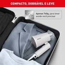 Vaporizador de Roupa Portátil Arno Steam Travel 1100W HS11 Cinza 220v