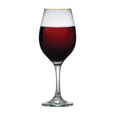Taça para Vinho Ruvolo com Filete Dourado 385ml UNICA