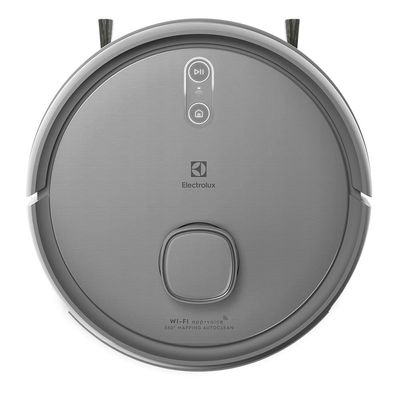 Aspirador Robô Electrolux Experience ERB80 Wi-Fi 150W Autonomia 1h40 Mapeamento Base Autolimpante Cinza cinza / 220