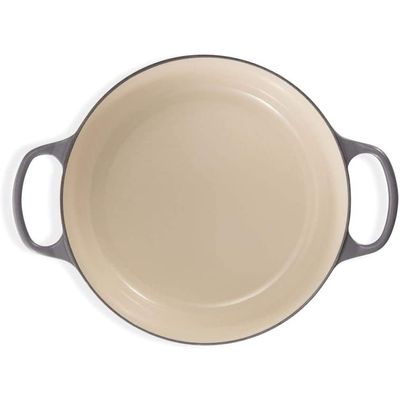 PANELA REDONDA LE CREUSET 22CM SIGNATURE Cinza