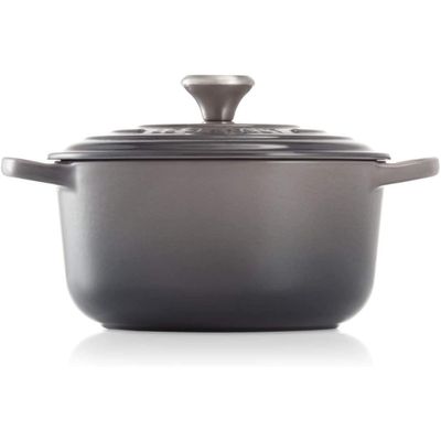 PANELA REDONDA LE CREUSET 22CM SIGNATURE Cinza