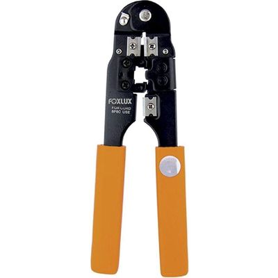 Alicate Crimpador Foxlux Acr1 N8 Com Plug Rj-45