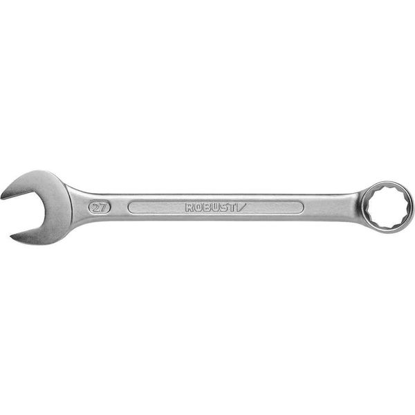 Chave Combinada 27 Mm, Aço Especial, Niquelado E Cromado, S09100270 3370048, Robust