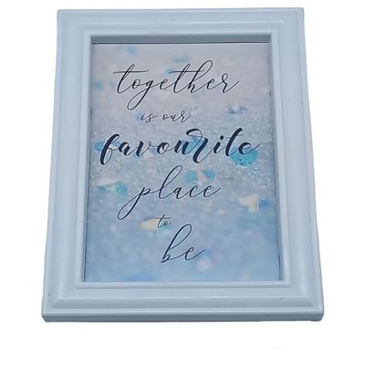 Kit Completo Decoração Com Prateleira Espelho Quadro E Porta Retrato