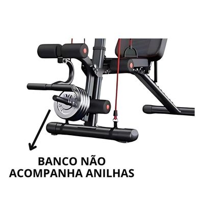 Banco Exercicio Livre Banqueta Para Musculação Abdominal