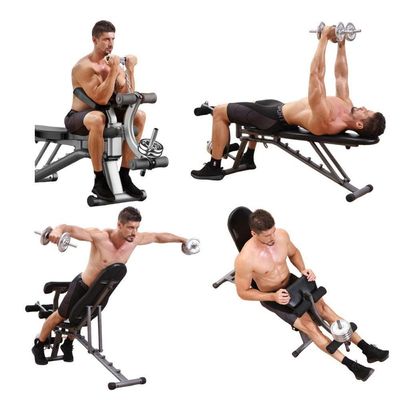 Banco Ajustável Cadeira De Fitnnes Treino Multifuncional