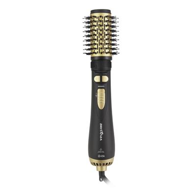 Escova Rotativa Secadora Britânia BER20PD com 3 Temperaturas Bivolt – Preta/Dourada