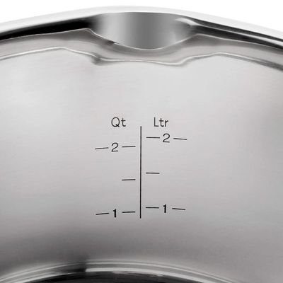 Jogo de Panelas em Aço Inox Zwilling Trueflow 5 Peças...